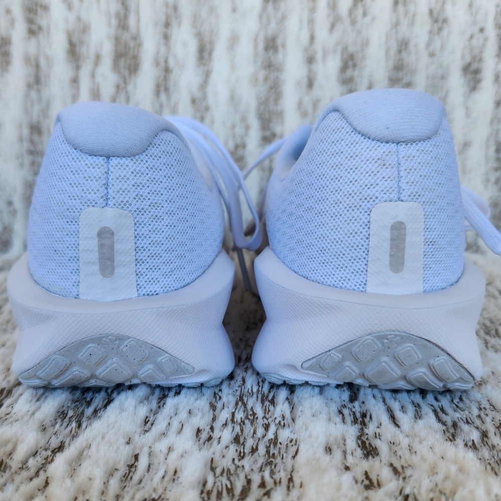 Nike "Downshifter 13" Running Shoe Athletic Sneaker White | Women's Size 8.5 - Picture 5 of 10
